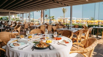 Sea view restaurant