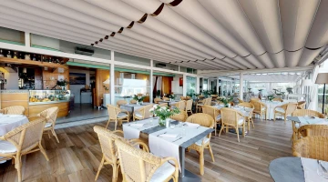Restaurant on the terrace