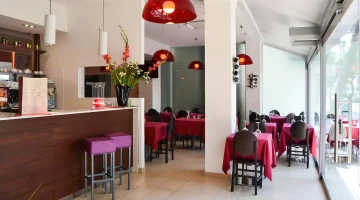 Bar with tables