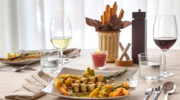 Fleischgerichte im Restaurant