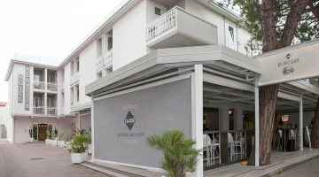 Hotel von außen gesehen
