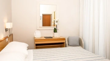 Double bedroom with private balcony