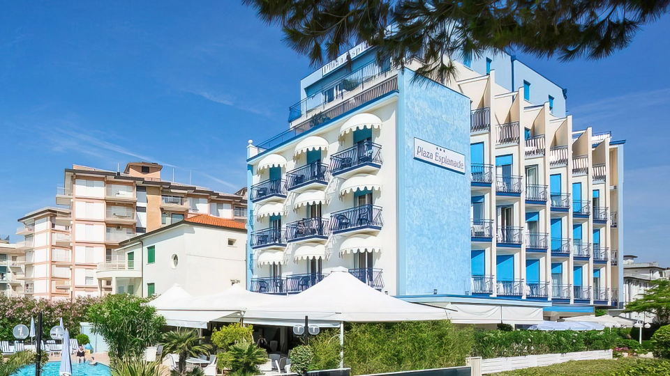 External facade of the hotel