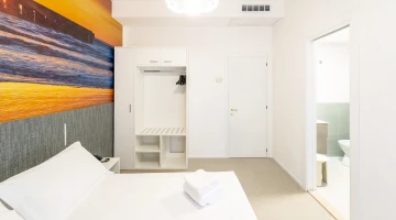 Chambre double standard avec salle de bain privée