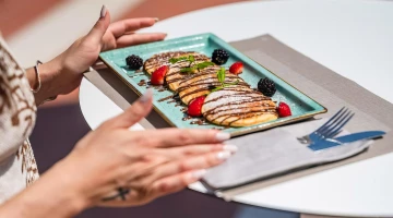 Crêpes pour le petit déjeuner