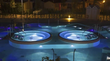   Baignoires d&#39;hydromassage c/o Camping Village Cavallino