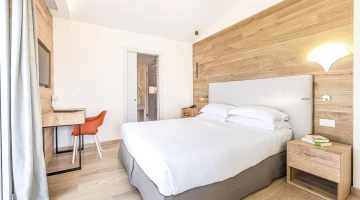 Chambre réalisée avec des matériaux éco-durables