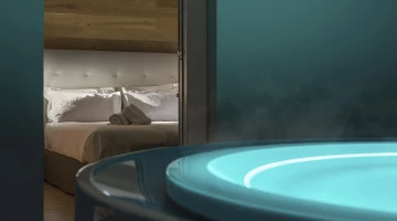 Hydromassage externe dans la suite