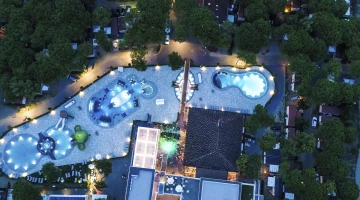 Acquapark c/o Camping Village Cavallino vu d&#39;en haut
