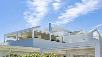 Détail de la terrasse