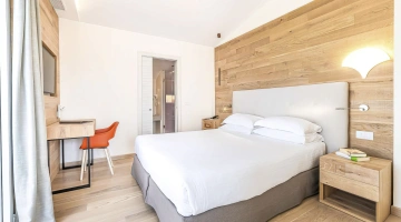 Chambre réalisée avec des matériaux éco-durables