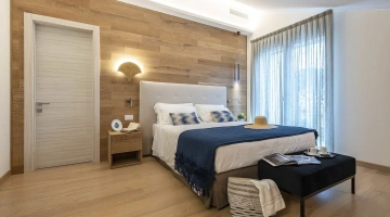 Chambre avec lit double