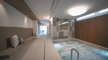 Bain à remous au Camping Village Cavallino