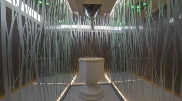 Détail du spa au bain turc du Camping Village Cavallino