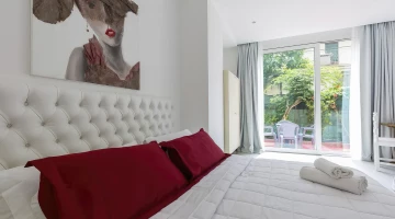 Suite mit privatem Garten