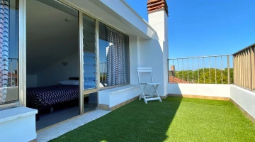 Zimmer mit eigenem Balkon