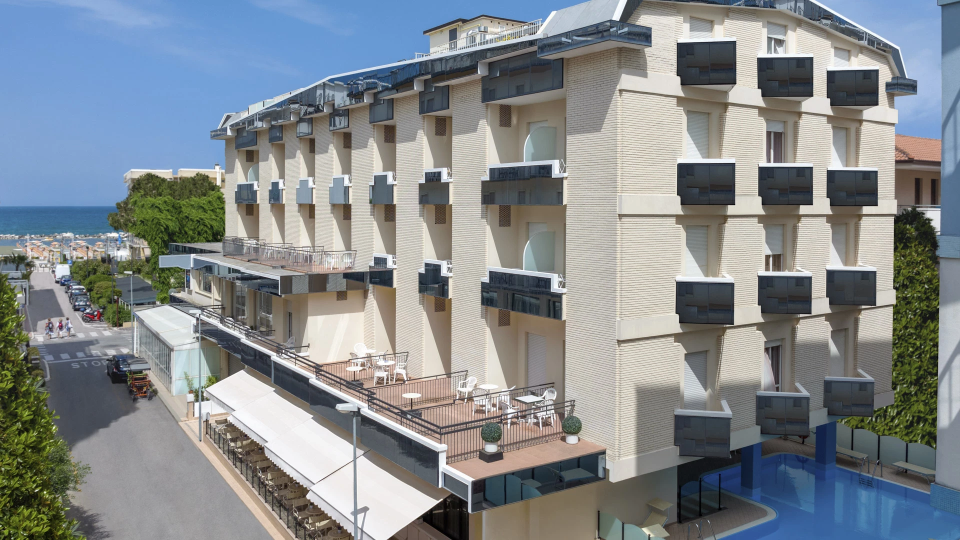 vue extérieure de l&#39;hôtel