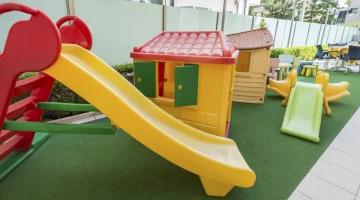 Children&#39;s play corner