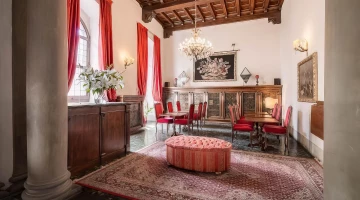 Salle de petit-déjeuner médiévale