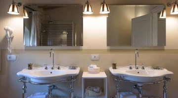 Salle de bain de la chambre supérieure Lorenzo