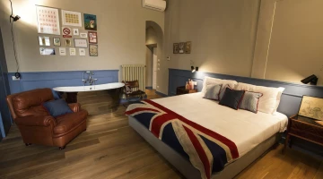 Chambres avec des éléments de haut design italien