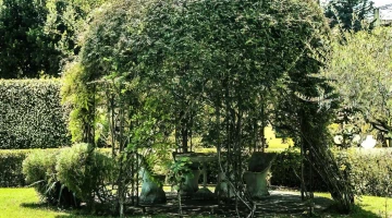 Entspannungsecke im Garten