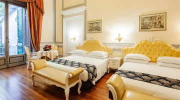 Junior Suite mit zwei Doppelbetten