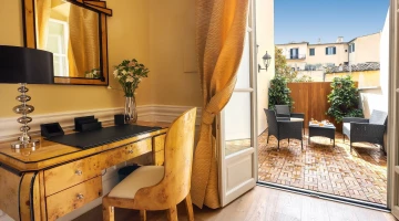 Deluxe Zimmer mit Terrasse