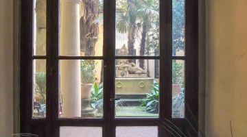 View of the internal courtyard