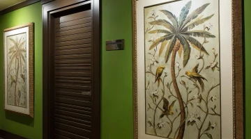 Couloir d&#39;entrée des chambres
