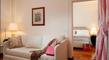 Suite raffaello con zona giorno e zona notte