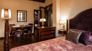 Junior suite con area soggiorno