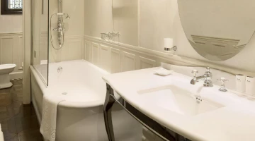Bagno con set cortesia