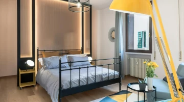 Suite King Blue Room avec dressing et balcon