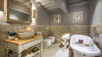 Bagno con vasca