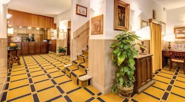 Hall avec réception