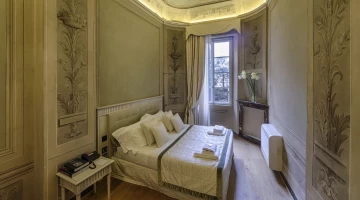 Chambre double de luxe avec lit double