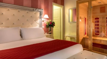 Deluxe Zimmer mit Sauna