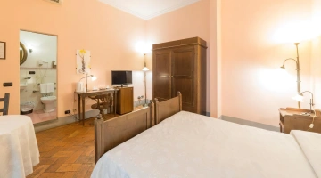 Chambre double avec salle de bain privée