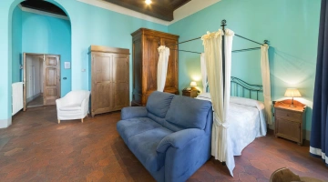 Détail de l&#39;ameublement de la chambre de luxe