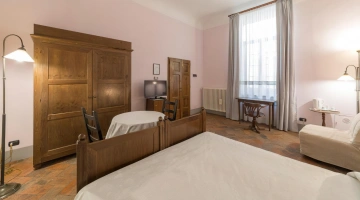 Détail de l&#39;ameublement de la chambre standard