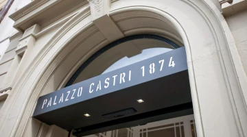 Palazzo Castri Zeichen 1874
