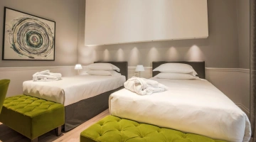 Chambre supérieure avec 2 lits simples