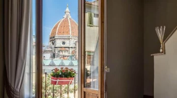 Chambre avec vue panoramique sur le Duomo