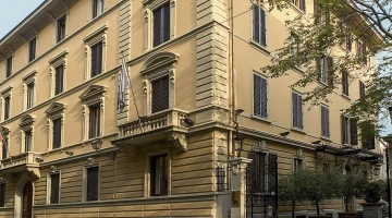Esterno hotel albani firenze