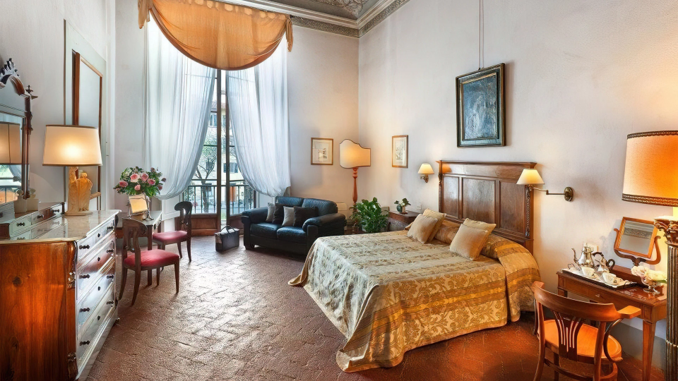 Deluxe double room with panoramic view