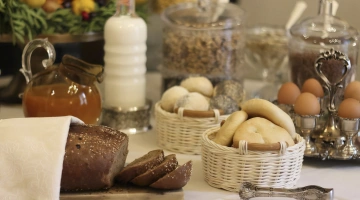Kontinentales Frühstücksbuffet