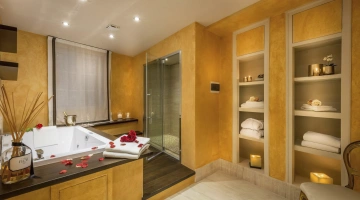 Apartment mit Türkischem Bad und Whirlpool