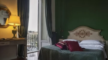 Chambre double avec balcon panoramique