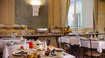 Buffet dolce della colazione
